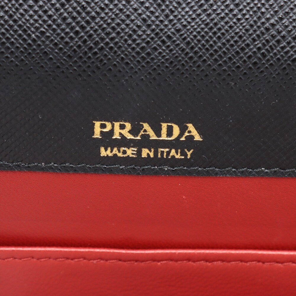 Prada Saffiano Leather Chain Shoulder #164954P10B - Picture 7 of 11